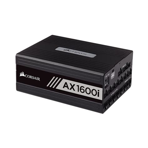 Nguồn Corsair AX1600i 1600W (80 Plus Titanium/ Full Modular/Màu Đen)