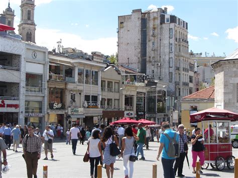 Taksim Square -- there are so many places to have a snack or a great meal. | Street view, Places ...