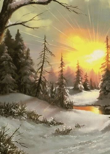 Winter Solstice Sunrise GIF - WinterSolstice Sunrise - Discover & Share GIFs Snow Pictures ...