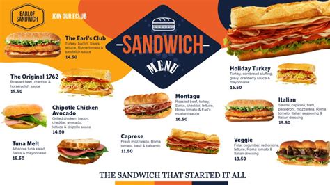 Sandwich Signage Menuboard Design from DSMenu