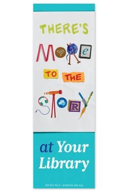 There's More to the Story Bookmark | ALA Store