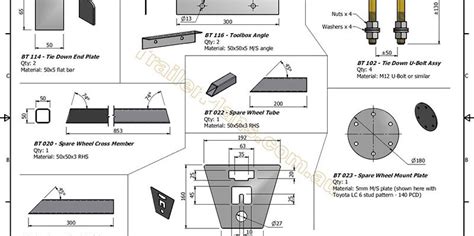 box trailer plans www.trailerplans.com.au Box Trailer, Trailer Diy, Trailer Plans, Trailer Build ...