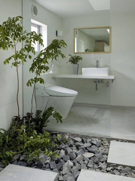 Minimalist Garden Toilet | Best bathroom designs, Indoor plants ...