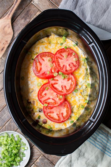 Slow Cooker Farmers Breakfast Casserole - The Magical Slow Cooker