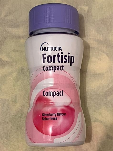 Nutricia Fortisip Compact, 健康及營養食用品, 健康補充品, 健康補充品 - 保健食品，飲料和補品 - Carousell