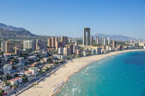 Beach weather in Playa de Poniente, Benidorm, Spain in September