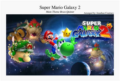 Super Mario Galaxy 2 Sheet Music Composed By Arranged - Super Mario ...