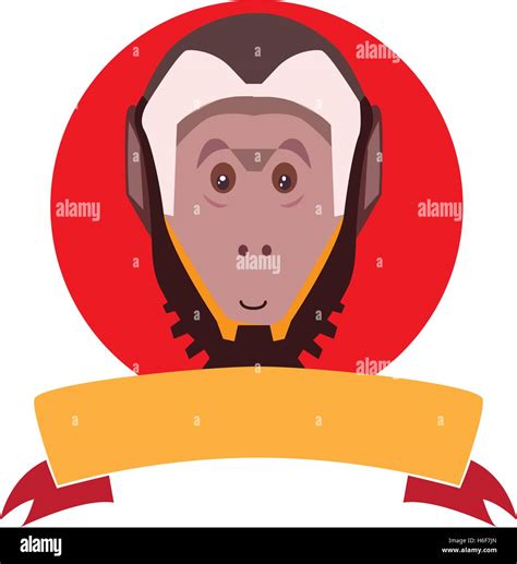 Capuchin Monkey Illustration Stock Vector Image & Art - Alamy