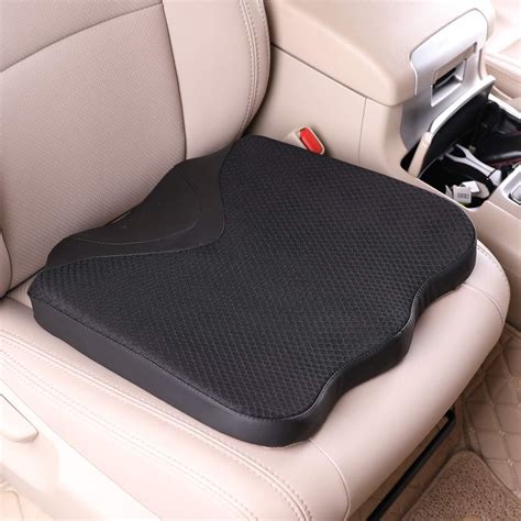 Amazon.com: KINGLETING Car Seat Cushion, Driver Seat Cushion for Height ...