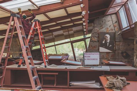 Preservation Work At Frank Lloyd Wright’s Taliesin And Taliesin West - CNNislands