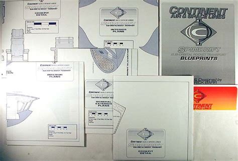 Land Of Giants Spindrift Blueprints & Technical Manual on PopScreen