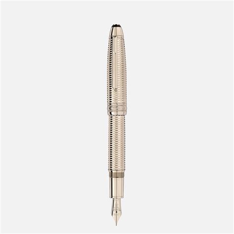 Meisterstück Geometry Solitaire Signature Gold LeGrand Fountain Pen ...