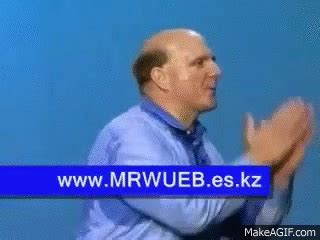 Steve Ballmer: Developers on Make a GIF