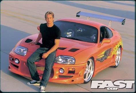 paul walker brian o conner toyota supra - TestCoches