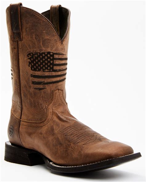 Ariat Men's Circuit Patriot Western Boots - Square Toe | Boot Barn