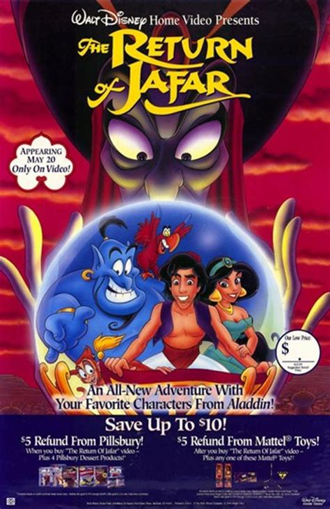 the return of jafar (1994) poster by KuromiAndChespin400 on DeviantArt