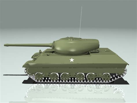 3d wwii tank destroyer m10 model