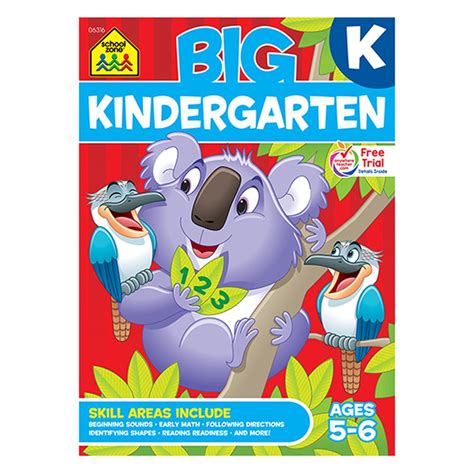 Big Kindergarten Workbook - SZP06316 | School Zone Publishing | Teacher ...