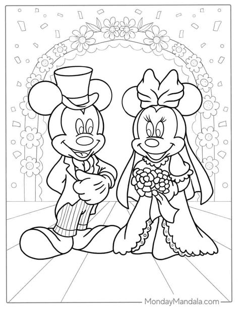 30 Minnie Mouse Coloring Pages (Free PDF Printables) | Minnie mouse ...