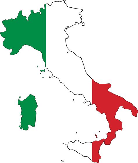 Aprende Italiano fácilmente : On line & gratuito | Italy flag, Italy map, Italy holidays