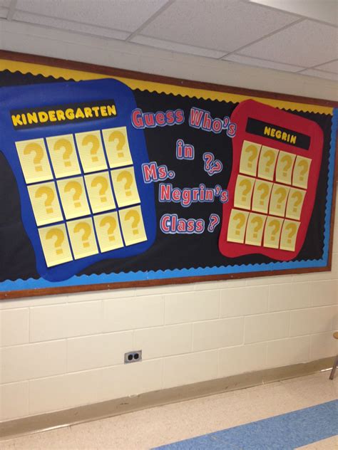 Guess Who's In Ms. Negrin's Class? - Board Game Themed Back-to-School Display | Board game ...