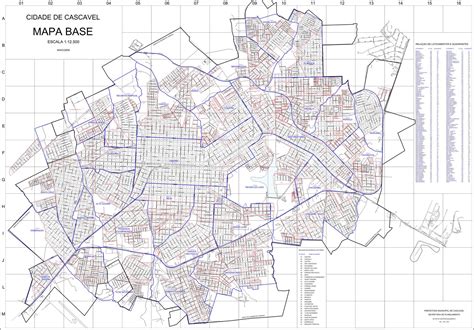 Mapas de Cascavel - PR - MapasBlog