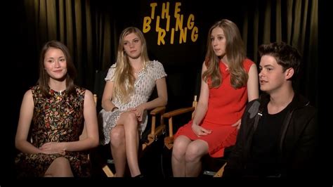 Bling Ring Cast Interview! Funny LA Accents and Party Spots! - YouTube