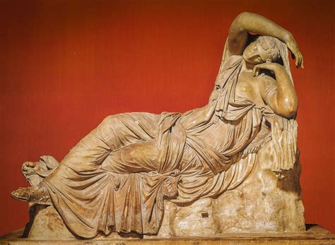 Sleeping Ariadne, 240 BC sculpture at The Vatican, Rome Italy | Sculpture, Roman sculpture, Art ...