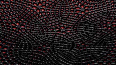 digital Art, Minimalism, Abstract, Pattern, Texture, Black, Red, 3D, Circle Wallpapers HD ...