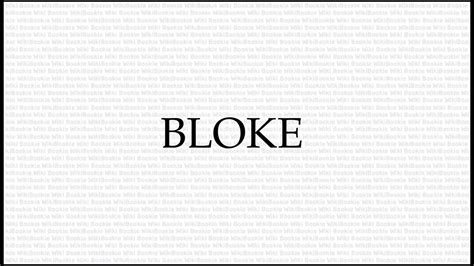 BLOKE Meaning - The Secret Language of Rogues - YouTube