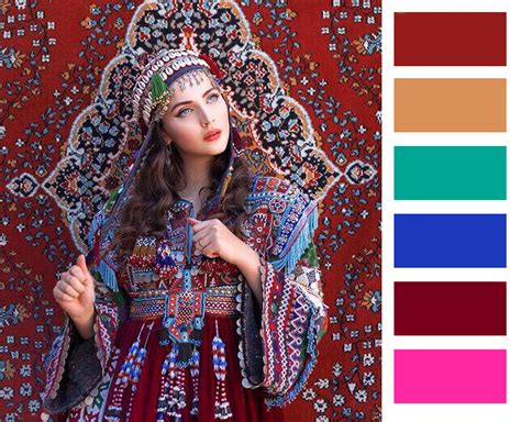 Persian Colors | Iranian Color Pallet | Combination Ideas