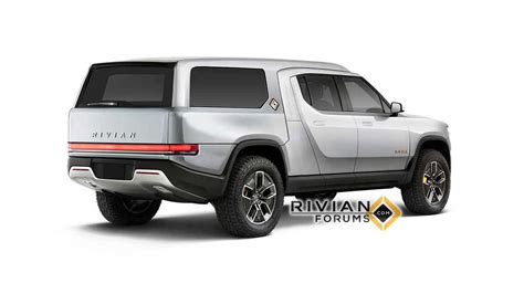 New Rivian R1T Pickup Truck Renders Show Camper, Flatbed & More