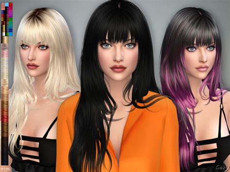 Aliza Female Hairstyle by Cazy at TSR » Sims 4 Updates