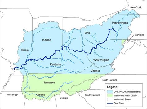 Map Of Ohio River Locks And Dams | Maps Of Ohio