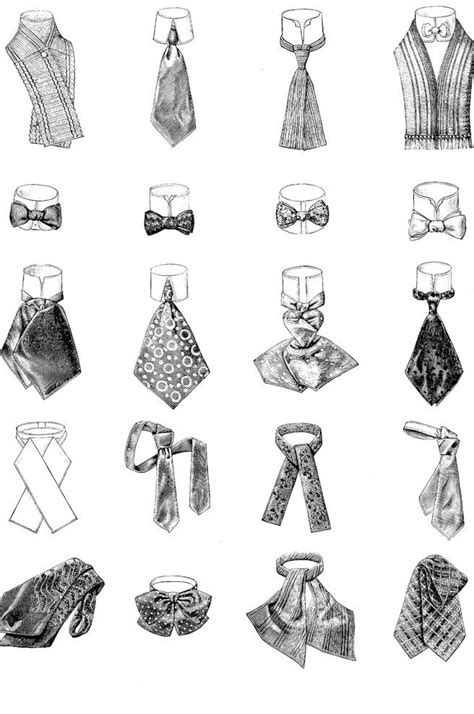 Men's Victorian Fashion: Neck Wear Options