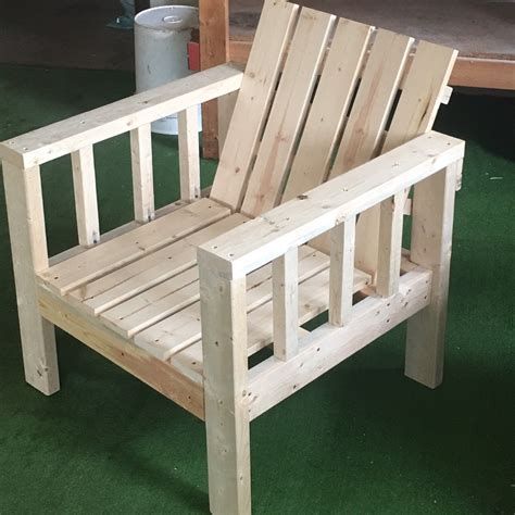 My Simple Outdoor Lounge Chair with 2x4 modification | Do It Yourself Home Project… | Diy ...