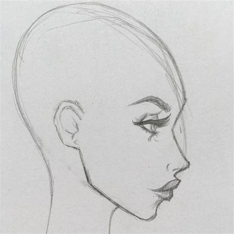 How to Draw Profile Faces