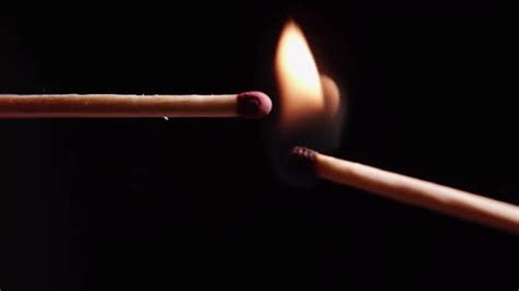 Lighting A Match With Another Match, Stock Footage | VideoHive