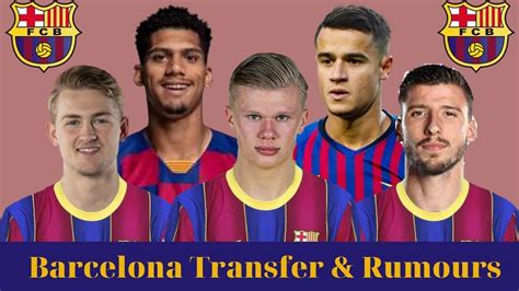 Barcelona Confirmed Transfer & Rumour January 2022 | Barcelona Transfer ...