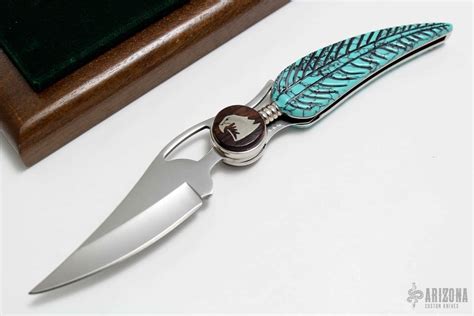 Eagle Feather 065/100 - Arizona Custom Knives