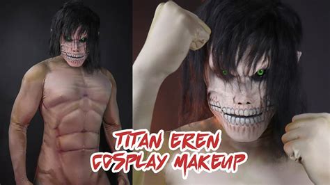 Titan Eren/Attack Titan Makeup - (Attack on Titan) 進撃の巨人 | Prince De ...