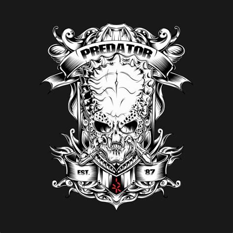 Check out this awesome 'Predator+skull' design on @TeePublic! Predator ...