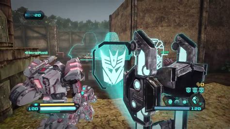 TRANSFORMERS : The Dark Spark ps4 : Gameplay de Perceptor - YouTube