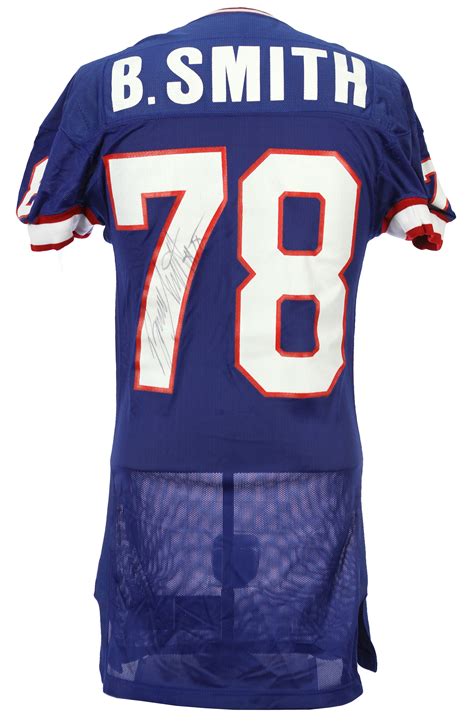 Lot Detail - 1996 Bruce Smith Buffalo Bills Signed Game Worn Home ...