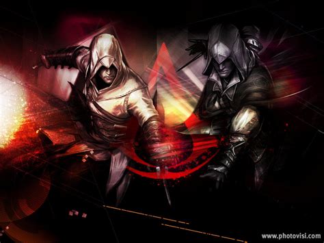 Assassins Creed - Altair and Ezio wallpaper by DarkemoBlood on DeviantArt