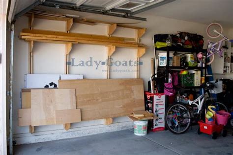 35 DIY WallMounted Lumber Racks for Garage - Truly Hand Picked