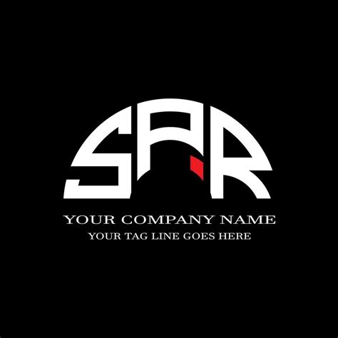 SPR letter logo creative design with vector graphic 8466512 Vector Art ...