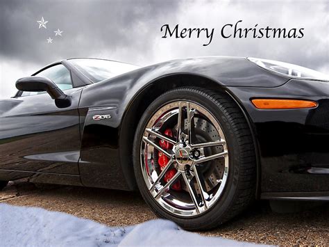 Merry Christmas Corvette Photograph by Gill Billington - Fine Art America