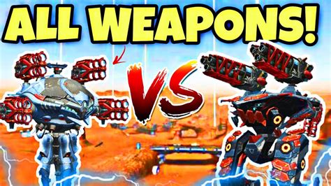 🔥NEW TITAN NODENS VS AO MING COMPARISON WITH ALL WEAPONS || War Robots ...