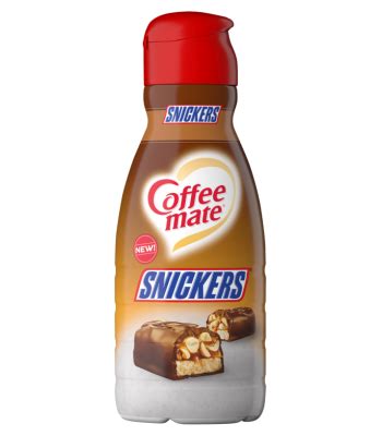 Snickers | Coffee creamer, Flavored coffee creamer, Coffee flavor